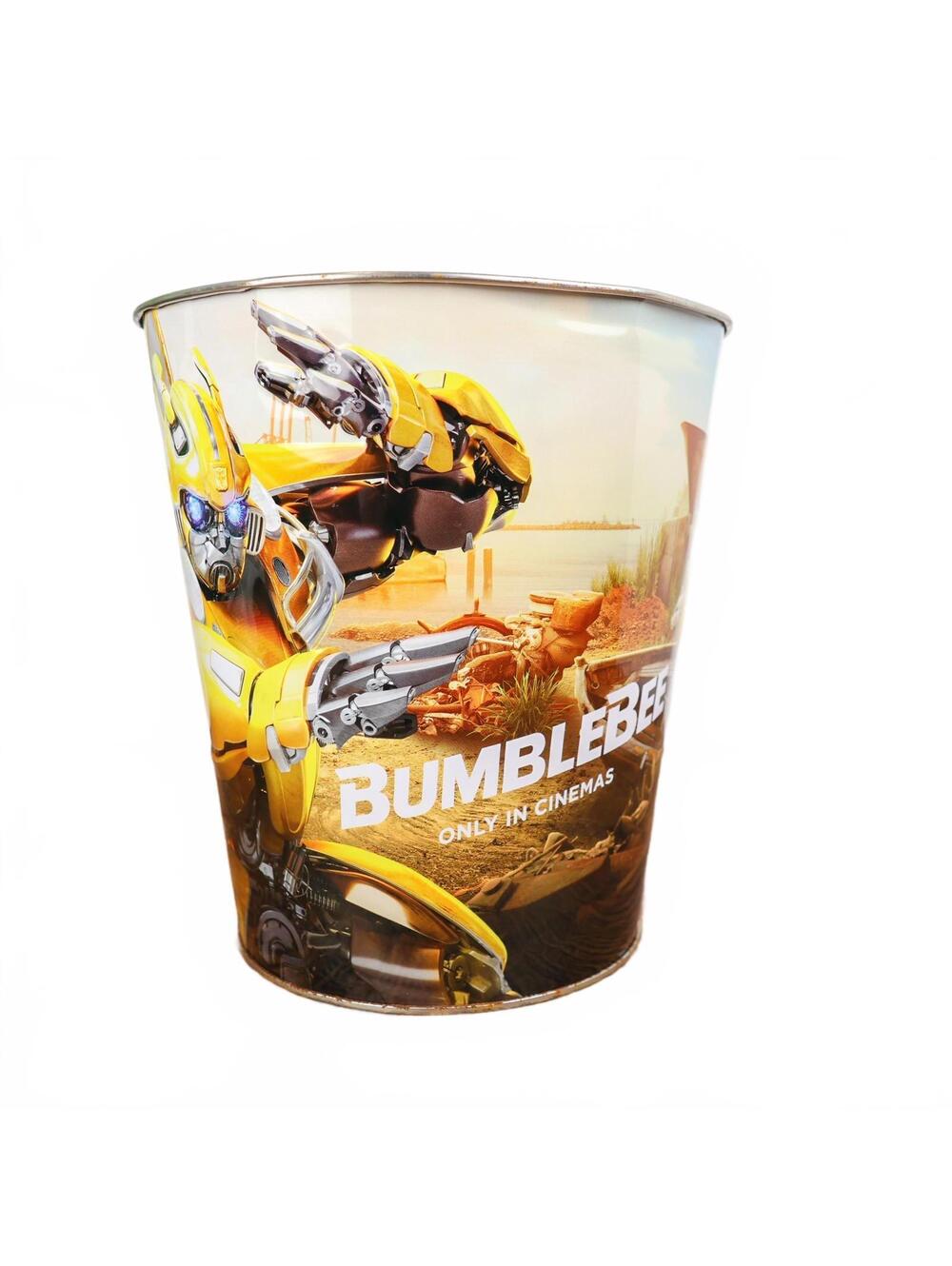 Bumblebee 2018 Movie Popcorn Bucket Transformers Theater Promo 130oz
